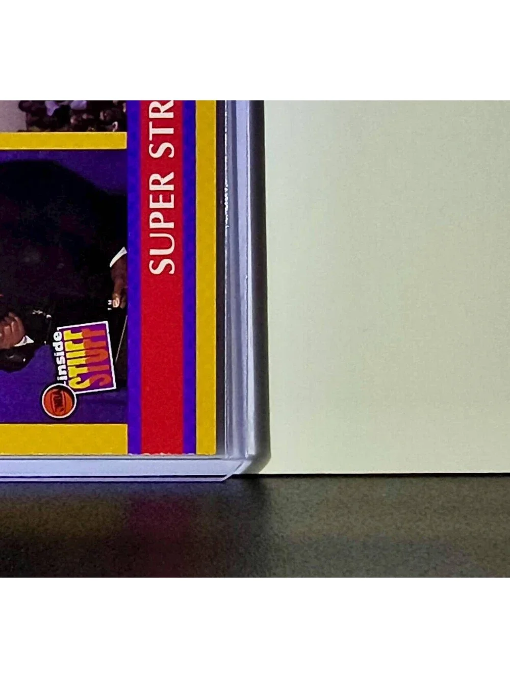 Michael Jordan Magic Johnson 1990-91 NBA Hoops Super Streaks #385 Card Bulls